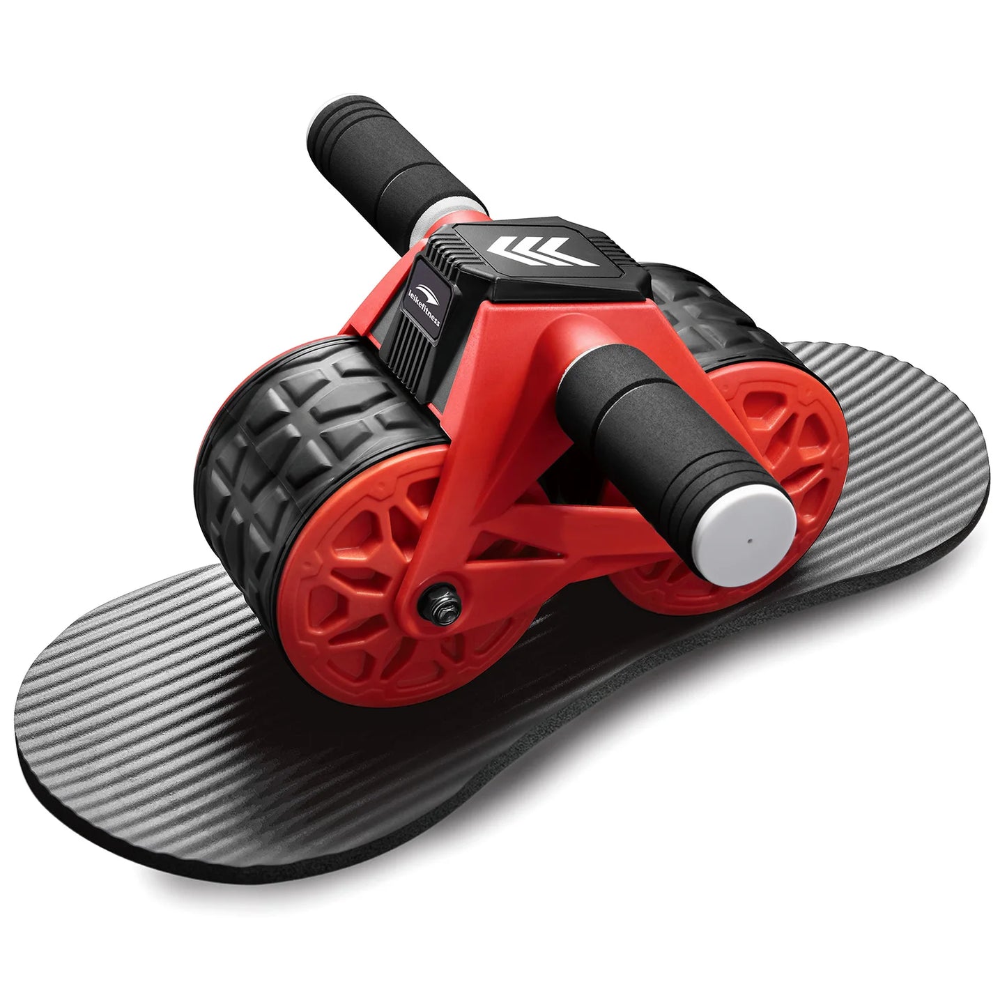 Ab Wheel Roller Automatic Rebound With Knee Pad Mat